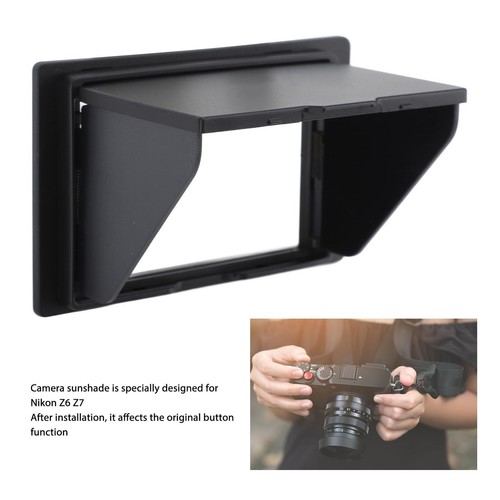 Capot d'écran pliable pour appareil photo capot d'écran LCD abat-jour housse de protection pour... - Photo 2 sur 9