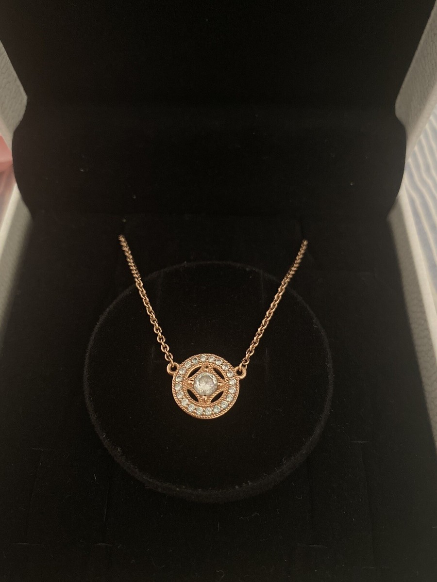Pandora Rose Vintage Circle Collier Necklace 380523CZ 45 cm inch