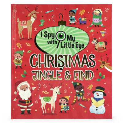I Spy with My Little Eye Christmas Search  Find - Hardcover - VERY GOOD
