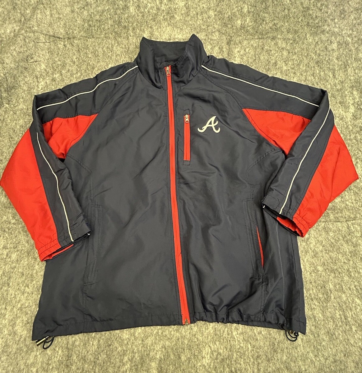 Atlanta Braves MLB Lightweight Jacket XL Genuine Merchandise GIII 