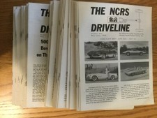 The NCRS Driveline Lote de 42 Emisiones desde el Número UNO hasta el Número 46 Ver Lista A continuación