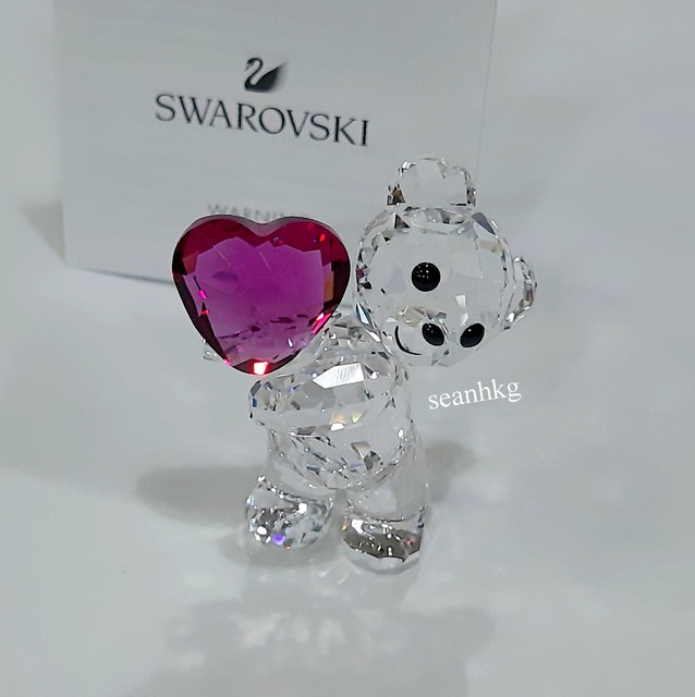 Swarovski Crystal Kris Bear - Take My Heart Figurine Decoration 5427995 for sale online | eBay