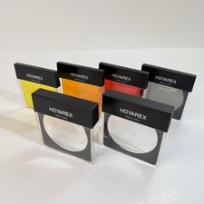 Hoyarex 52mm Filter Lot NDx4 Red Orange Yellow Close Up 1 3 Hoya Japan Vintage