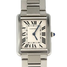 Cartier Tank Solo LM W5200014 SS Quartz Used