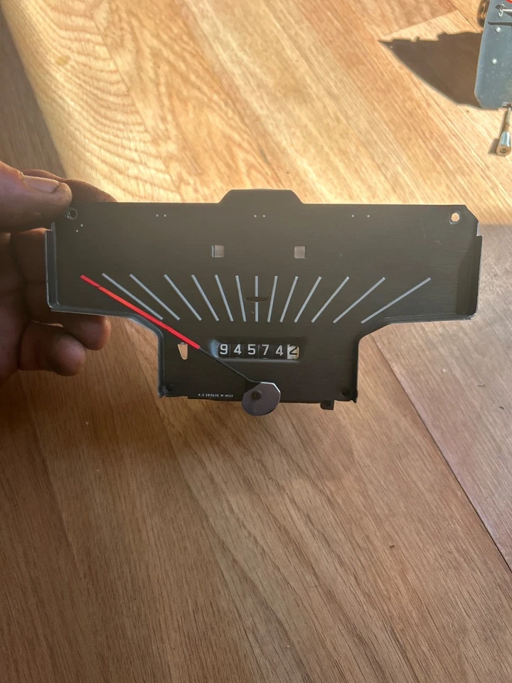 1962 63 64 Lincoln Conntinetal. Speedometer temp oil, gauge and clock. - Image 4 of 4