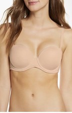 WACOAL 854119 Red Carpet Convertible Strapless Bra Sz 34DDD Nude NWT In Plastic