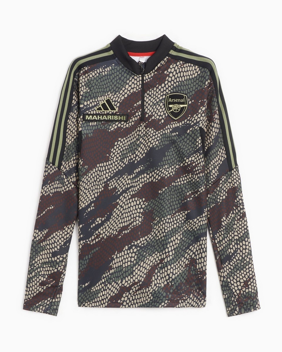 adidas Maharishi arsenal 練習着 adidas Performance Arsenal FC x Maharishi Zip Training Top