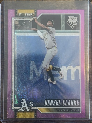 #ad Topps MLB 4 Card Lot 2026 Oakland Athletics Reggie Jackson Denzel Clarke $7.00