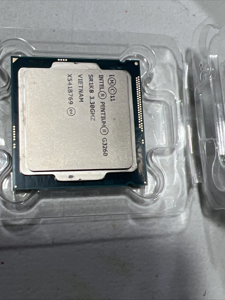 Intel Pentium G3260 3.30GHz Duo-Core CPU Processor SR1K8 FCLGA1150 Socket - Image 2 of 4