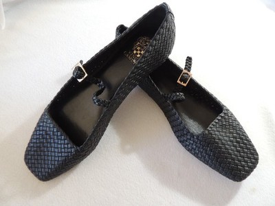 Vince Camuto Woven Ballet Flat Mary SZ 10