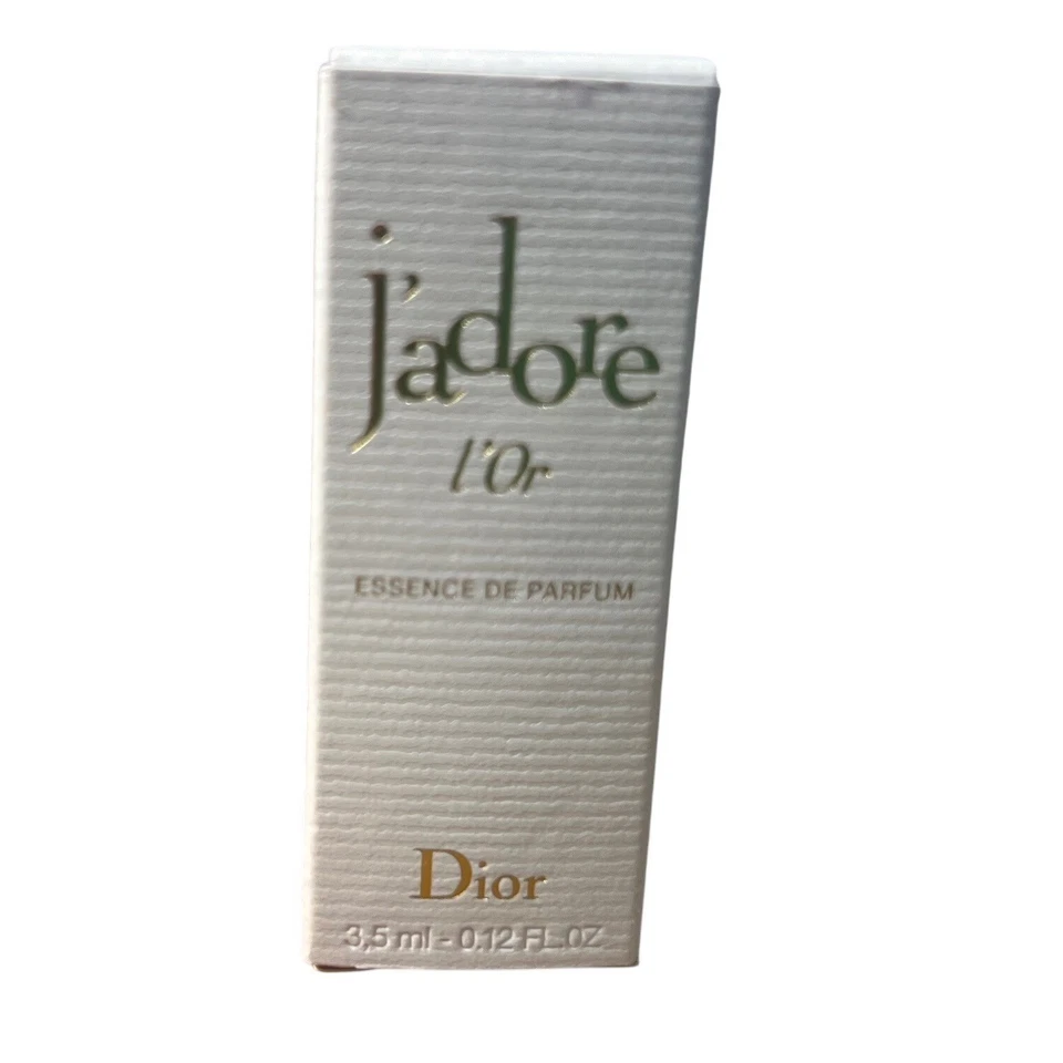 NIB J'adore l'or Christian Dior Essence De Parfum 3.5ml/0.12 fl oz. - Image 2 of 2