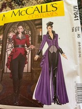 McCalls Adult WOMENS EVIL QUEEN-REGINA- COSPLAY- COSTUME PATTERN- SIZE 6-14