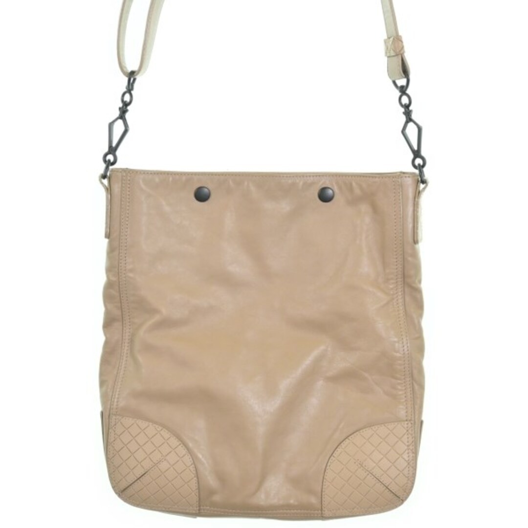 Bottega Veneta Shoulder Bag Leather Beige Interior Pocket Women's Authentic thumbnail 21