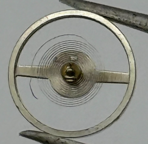 Balancier Complet Pour Montre FHF 10 1/2 67 Avec Incabloc