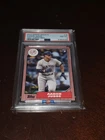 2017 Topps Update Aaron Judge rookie card RC 1987 30th US87-35  Pink Psa 8