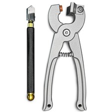 youkzuan Glass Cutters Tools, 2Pcs Glass Cutter Kit Including Running Pliers ...