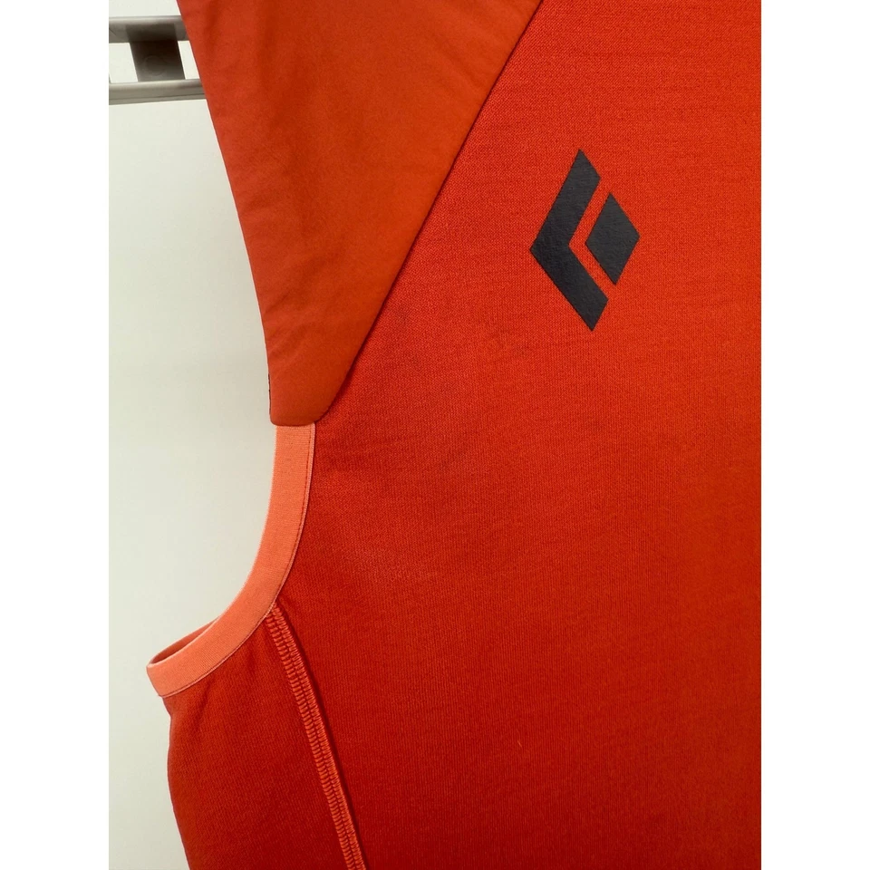 Black Diamond First Light Hybrid Vest “Octane” Orange Mens Medium Full Zip - Image 3 of 4