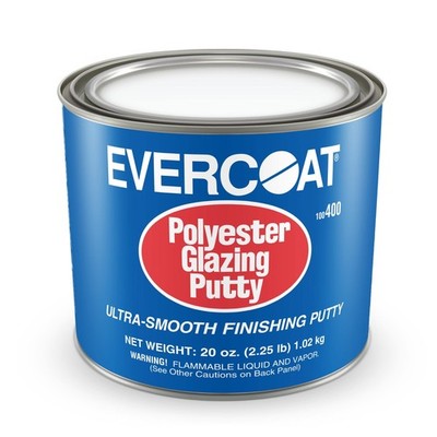 Evercoat Polyester Glazing Putty for Galvanized Steel, Aluminum, Fiberglass &...