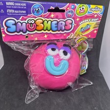 Orb Curiosities Smushers Smush Face Squishy - Hot Pink 100 Authentic Sealed