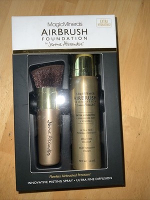 Jerome Alexander Magic Minerals Air Brush Foundation Set(Medium Base)