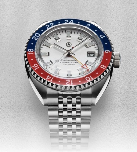 Jack Mason Strat-O-Timer GMT :USA Edition Watch LE Numbered 093/100 *BRAND NEW*