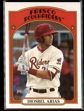 2021 Topps Heritage Minor League Diosbel Arias Frisco RoughRiders #53
