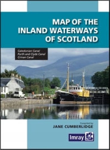 Map of the Inland Waterways of Scotland by Imray (Sheet map, folded) - Image 3