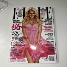 #N97- Elle March 2007 Jessica Simpson (Vol XXII No. 7 No. 259)