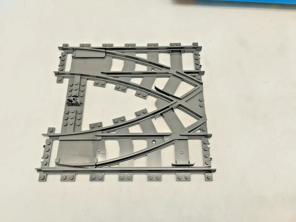 LEGO 7996 Double Crossover Track OVP BOX Train Trains Weichen RARE - Bild 3 von 4