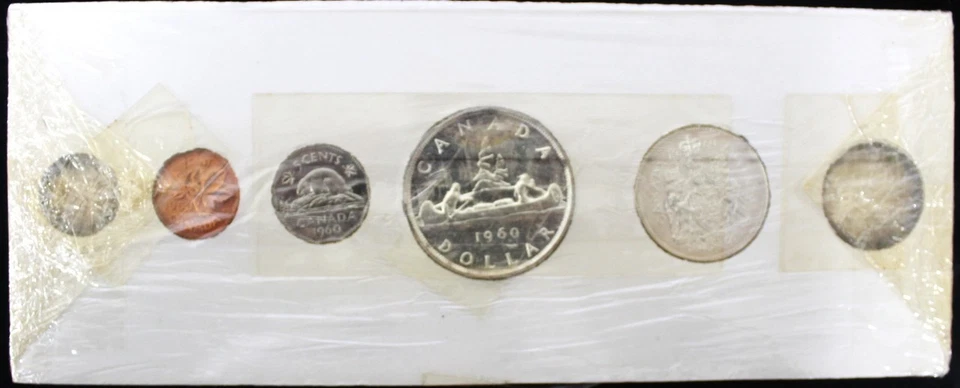 1960 CANADA SILVER PROOF LIKE SET in OGP - 1.1 oz. SILVER - Image 2 of 2