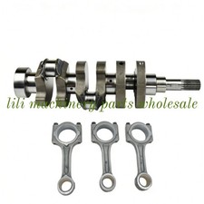 1g962-23012 D902 Crankshaft +3pcs Connecting Rod For Kubota D902 Tractor Rtv-900