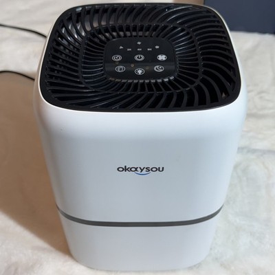 AirMic4S HEPA H13 Air Purifier Quiet for Bedroom Allergies Dust Smoke