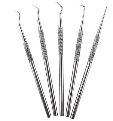 JC Performance   5pc Solid Stainless Probe Picks A/C O-Ring Compression... 