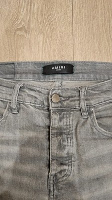 Amiri Mx1 Leather Playboy Jean Grey - W30 L32 | eBay