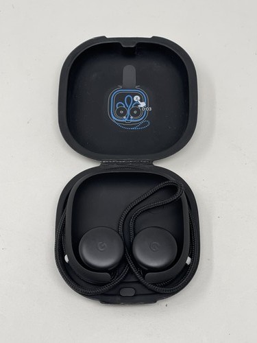 Google Pixel Buds In-Ear Wireless Bluetooth Headphones Black B0529 Poor BROKEN - 第 1/4 張圖片
