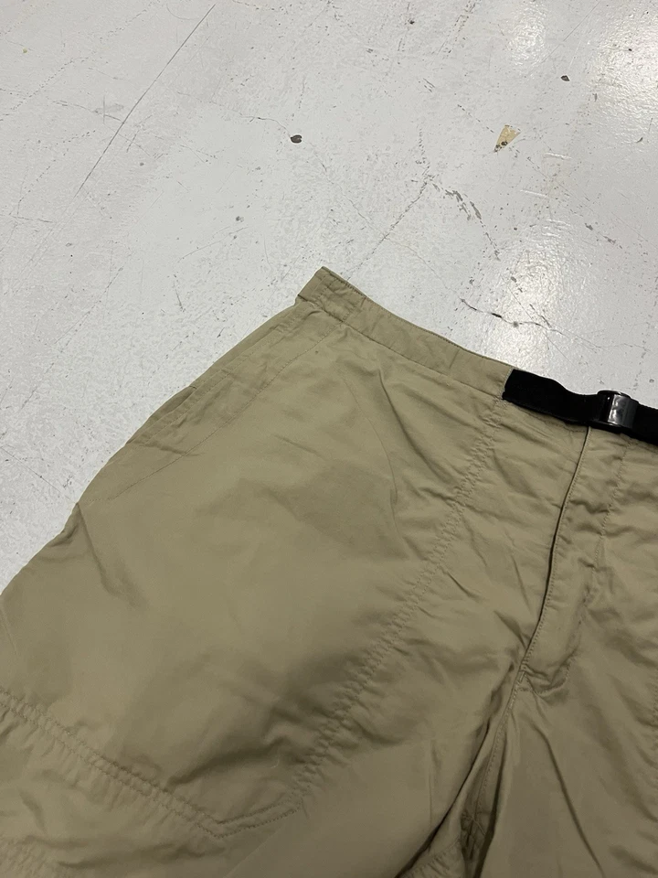 Shorts Mountain Hardwear Masculino XL Marrom Chino Cinto Caminhadas ao Ar Livre Gorpcore - Imagem 2 de 4