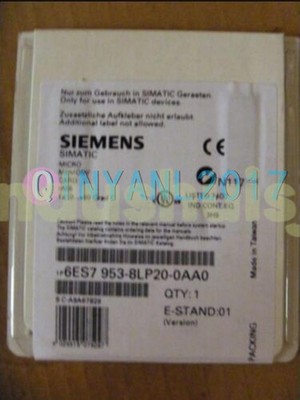 1PCS Siemens 6ES7953-8LP20-0AA0 6ES7 953-8LP20-0AA0 storage module