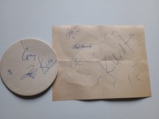 Nirvana Kurt Cobain TAD Autogramm 