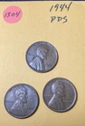 1944 PDS Lincoln Wheat Cent #1304