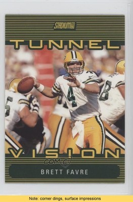 2000 Stadium Club Tunnel Vision Brett Favre #TV2 HOF READ 0a3