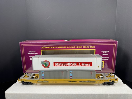 Remolque tren intermodal husky stack MTH 20-95081 DTTX #56053 EX | Zustand: Used