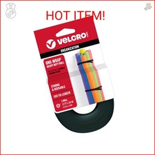 VELCRO Brand - ONE-WRAP Roll, Double-Sided, Self Gripping Multi-Purpose Hook and