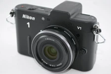 [Appearance Good] Nikon Mirrorless Camera Nikon 1 V1 Thin Lens Kit Black