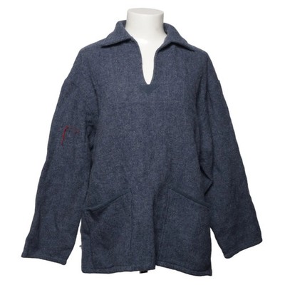 Walbusch, Strickpullover, Größe: 48, Blau, Fischgräte, Tweed, Damen #7yR