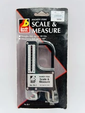 South Bend Handy Fish Scale & Measure DL-1 Up to 28lbs / Measures up to 40"