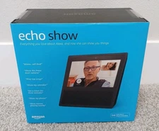 *NEW & SEALED* BLACK AMAZON ECHO SHOW 1ST GENERATION SMART ASSISTANT SPEAKER