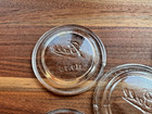 Set of 5 Vintage Ball No. 10 Canning Mason Jar Glass Lid Insert — photo 3