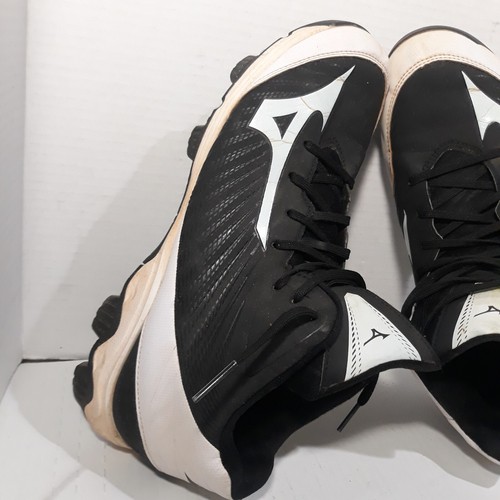 Men's Sz 12 Mizuno 9 Spike Advance Franchise 9 Mid Rise Baseball/Softball Cleats - Picture 3 of 17