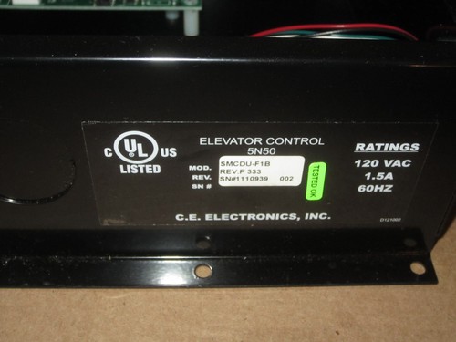 New C.E. Electronics SMCDU-F1B Elevator Control Micro Comm Driver - Picture 3 of 3