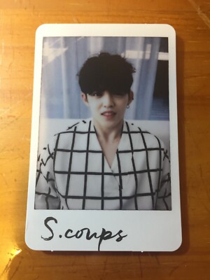 SEVENTEEN 4th Mini Album Al1 Don't Wanna Cry Ver.2 01 S.Coups Photo Card*(28(2